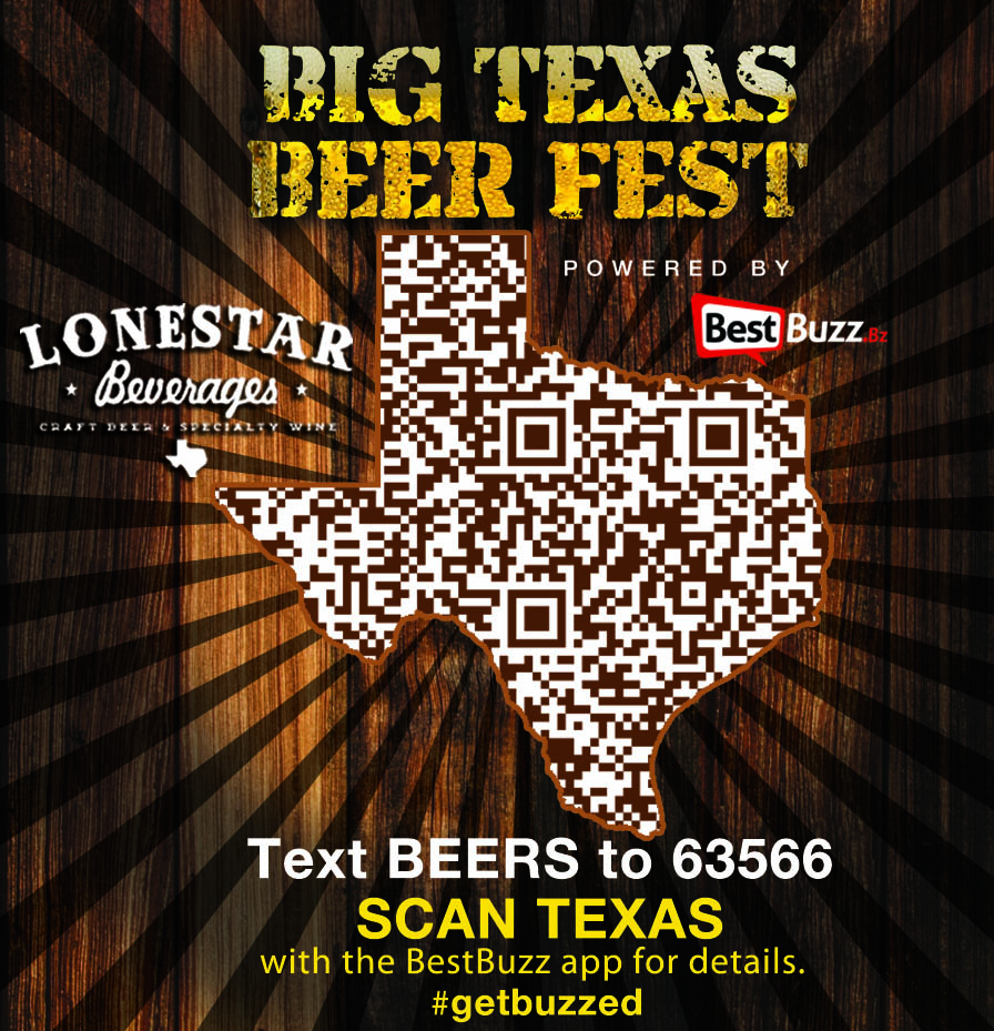 BestBuzz QR Codes Power Big Texas Beer Fest BestBuzz